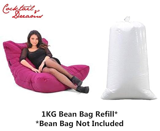 Cocktail & Dreams 1 Kg Bean Bag Refill/Filler - White Orchid