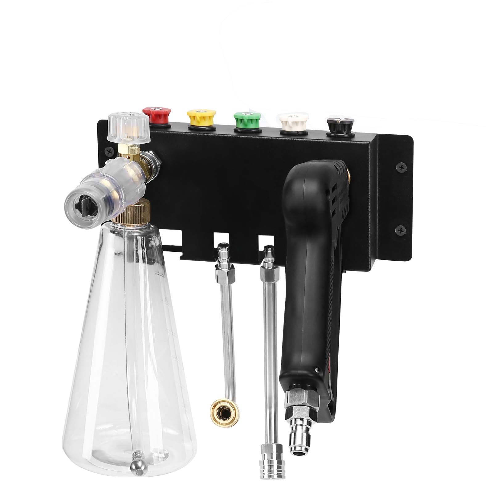 XENDY WASHER Pressure Washer Gun Holder,Foam Cannon Holder for Pressure Washer Gun, Foam Cannon, Pressure Washer Wand and Pressure Washer Tips, Pressure Washer Tip Holder - Pressure Washer Accessories
