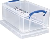 Really Useful Box 9 Litre Plastic Storage Clear 9CCB Brand view 5