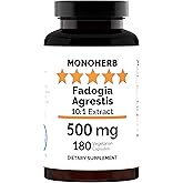 MONOHERB Fadogia Agrestis Extract 500 mg - 180 Capsules