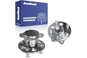 AutoShack Rear Wheel Hub Bearing Assemblies Without ABS Replacement for 2006-2007 Toyota Yaris 2-PC