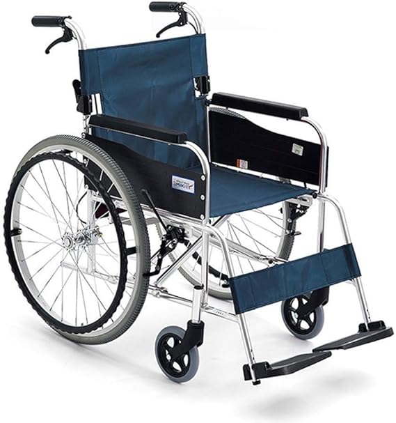 Comfortable wheelchair Small ultralight folding wheelchair elderly