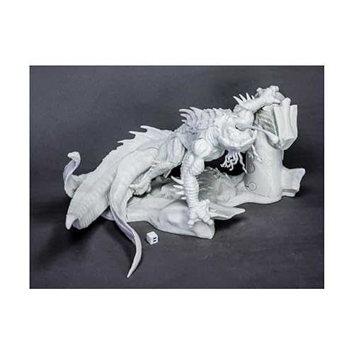 1 X CATFOLK FIGHTER MAL - BONES REAPER figurine miniature rpg warrior