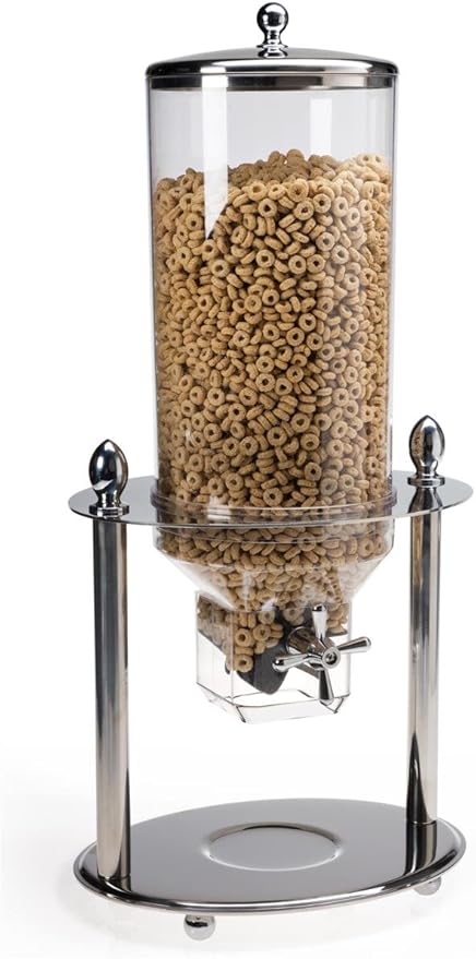 Amazon Com Single Dry Food Dispenser With Tray For Bowl 2 6
