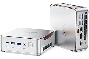 KAMRUI Hyper H2 Mini Gaming PC, in-tel Core i7-13620H Mini Computers (Beats 1280P, 10C/16T, up to 4.9GHz), 32GB RAM 1TB PCle4.0 SSD Desktop Computer, Triple 4K Display, USB4, WiFi6, BT5.2, Business