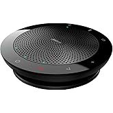 Jabra Speak 510 (2025 Edition) Portable, USB or Wireless Bluetooth Speaker for Meetings and Calls with Crystal-Clear Sound, Works with All Meeting Platforms - Microsoft Teams, Google Meet, Zoom, Black
