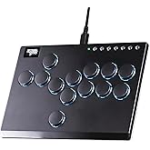 Sehawei Haute42 All Metal Arcade Stick 13Keys All-Button Controller | Supports SOCD, Custom RGB &amp; Turbo Function, Compatible with PC/Ps3/Ps4/Switch/Steam