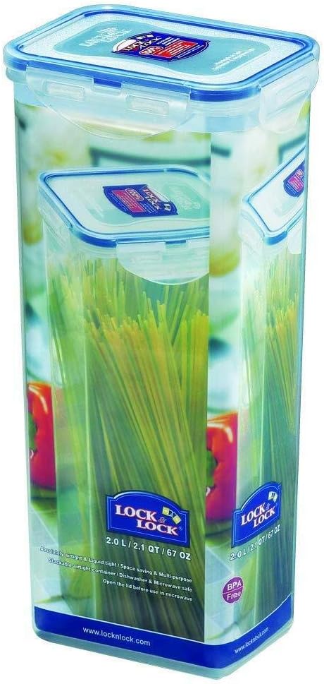 Spaghettidose Frischhaltedose Vorratsdose 2,0 Liter, absolut luftdicht und robust 