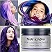 SUNSENT Temporary Hair Color Wax, 7 Colors Professional DIY Hair Wax Dye Styling Cream Mud, Washable Hair Paint Wax For Party, Cosplay,Club