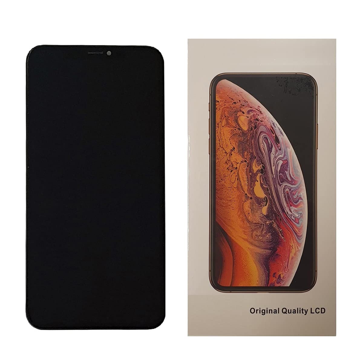 TY BETTERY® Display IN-CELL compatible with iPhone XS Max TFT/Glass touch screen — image 1