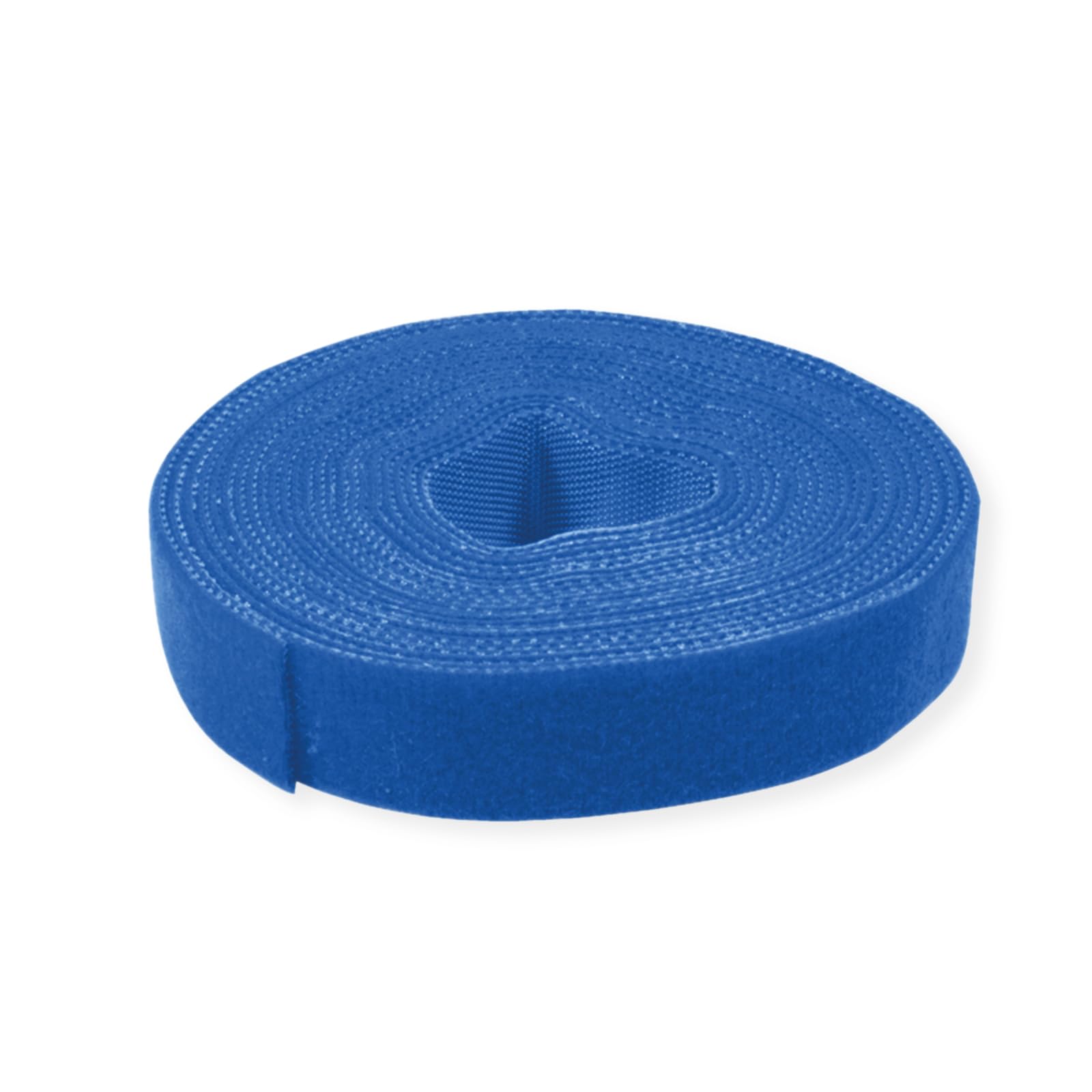VALUE Hook and Loop Tape 10 mm Blue 25 m