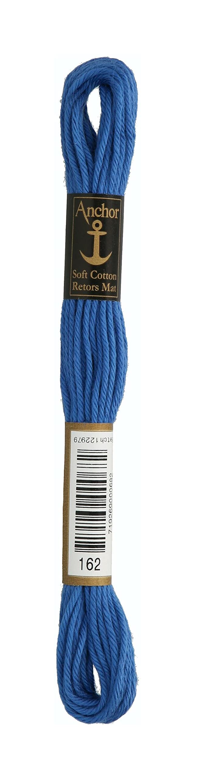 ANCHOR Matt Embroidery Thread, Running Length: 10M delftblau Embroidery Threads