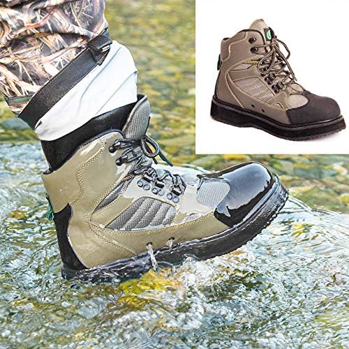 Neygu磯靴ウェーディングシューズ ゴム底とフェルト底選択可 穴抜き付き 渓流