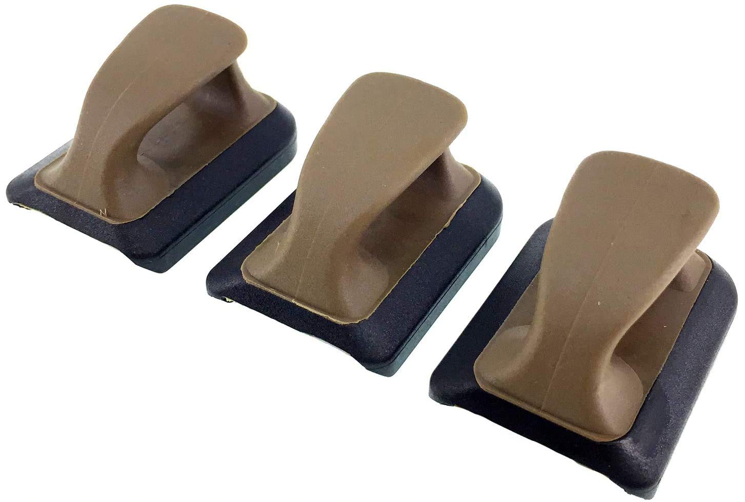 Airsoft magic Polymer Light Weight Style Magbase for GBB Tokyo Marui G17 G18 Airsoft 3 Pack - Black