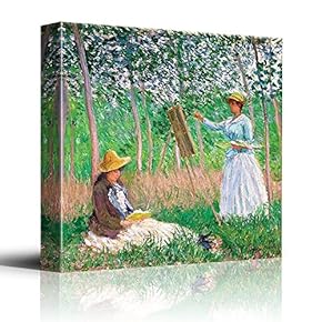 in The Woods at Giverny by Claude Monet Impressionist Art