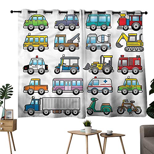 Gabriesl Room Darkening Curtains Grommet Curtain For Kitchen