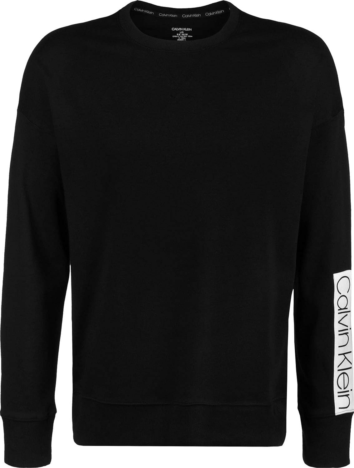 calvin klein men's black sweater