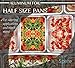 15 Pack - Aluminum Pans, Durable Chafing Pans, Half Size Roasting Pans - Disposable Aluminum Foil Steam Table Deep Pans, Buffet Pans Size - 10