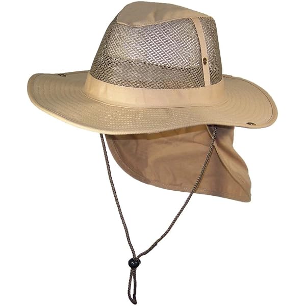 Barmah Hats Canvas Drover Hat 1057BE / 1057KH / 1057BR  display picture 3