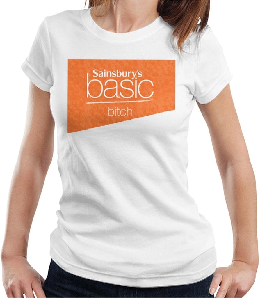 Sainsburys Basic Bitch Women's TShirt Amazon.de Bekleidung