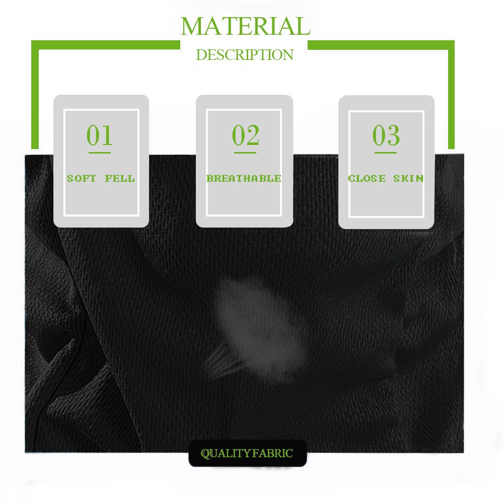 Cagoule Moto Balaclava, Face Cou Masqu Jeu de Plein Air et Sport Cagoule Anti Froid (Noir)