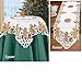 Embroidered Christmas Gingerbread and Gifts Table Linens, Runner