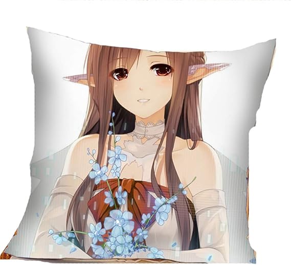 Weeck Anime Sword Art Online SAO Asuna Pillow Case Gift