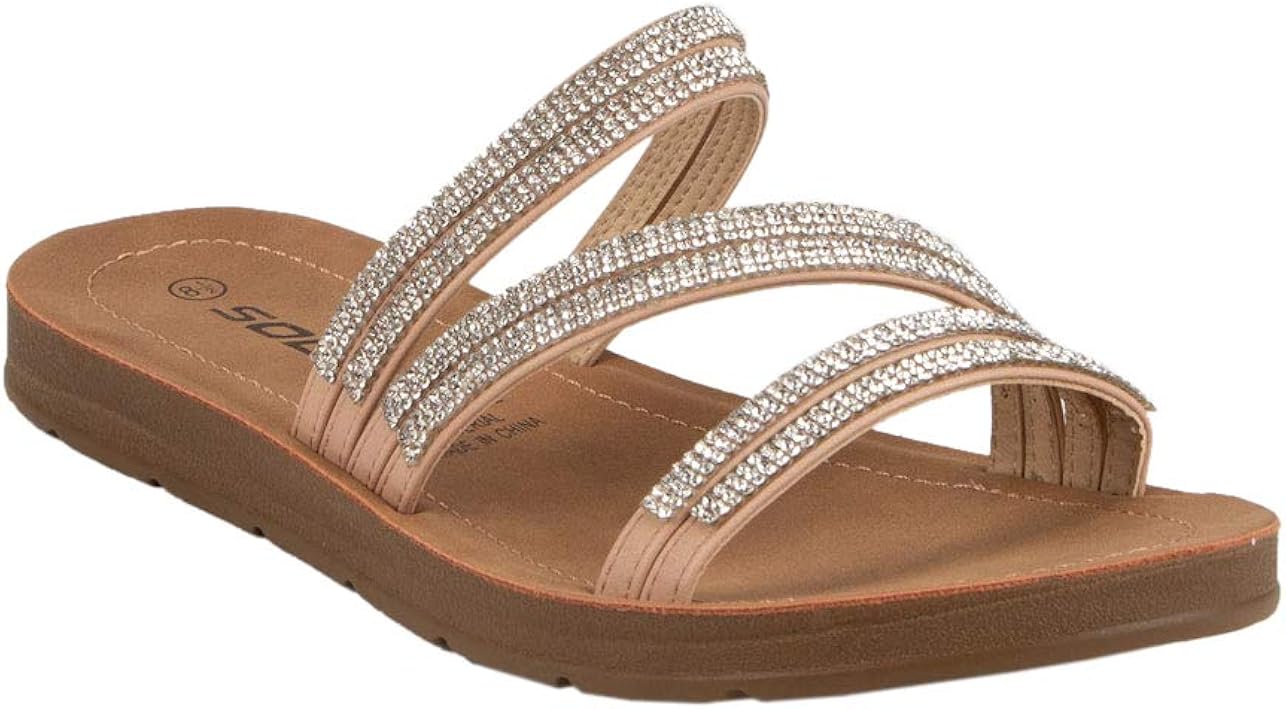 soda tan sandals