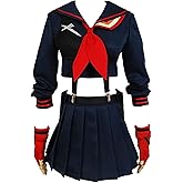 Ya-cos Halloween Girl's Battlesuit Dress Outfit Cosplay Costume