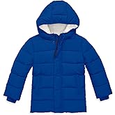 Primary Kids Parka Puffer Coat, Water-Repellent and Windproof, Made with 100% Recycled Materials