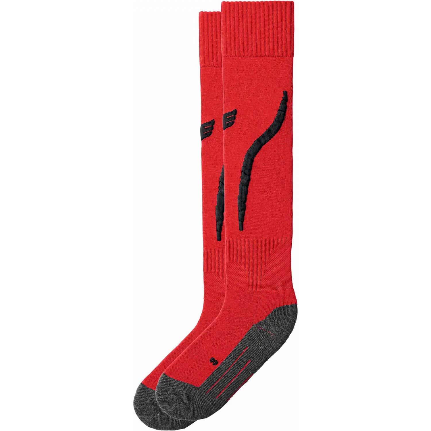 erima Unisex Neck stocking Tanaro, red (red / black), 44-46 (manufacturer size: 4)