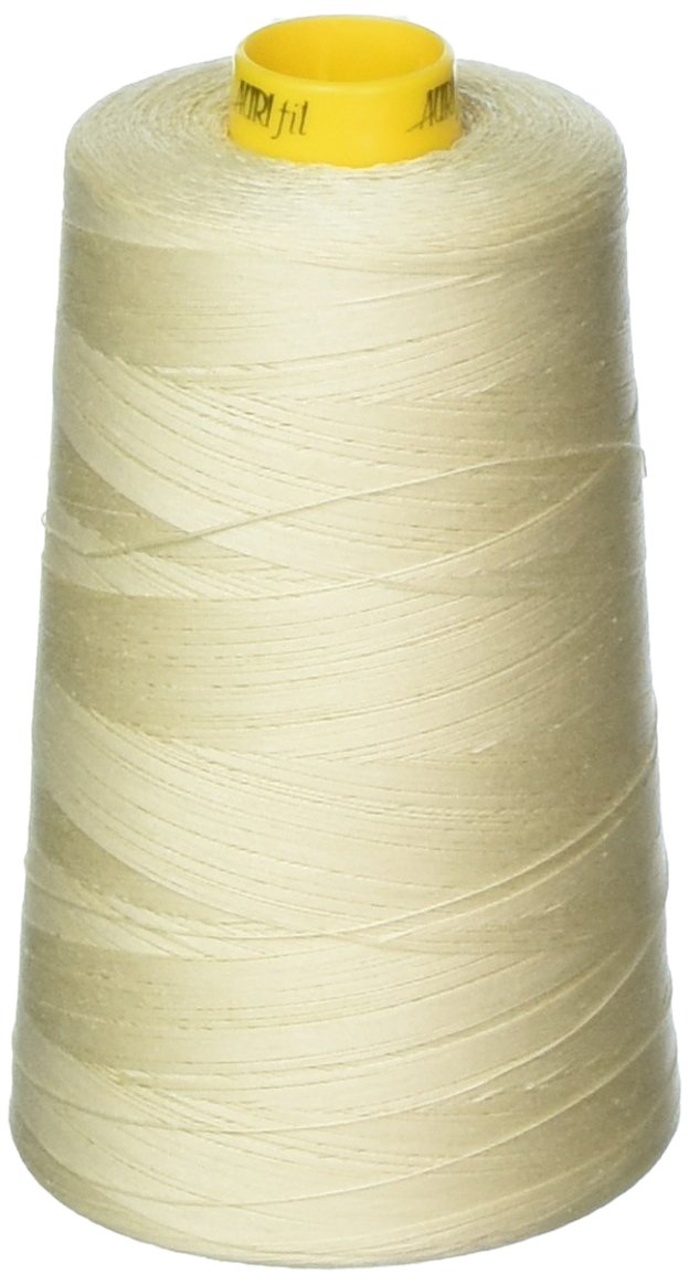 Aurifil MK403CO2310 Mako Cotton 3-Ply Longarm Thread 40wt 3280yds, Light Beige