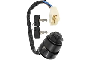 Carbman Ignition Key Switch Compatible with Kawasaki Mule 610 4X4 KAF400 KAF 400 2005-2016