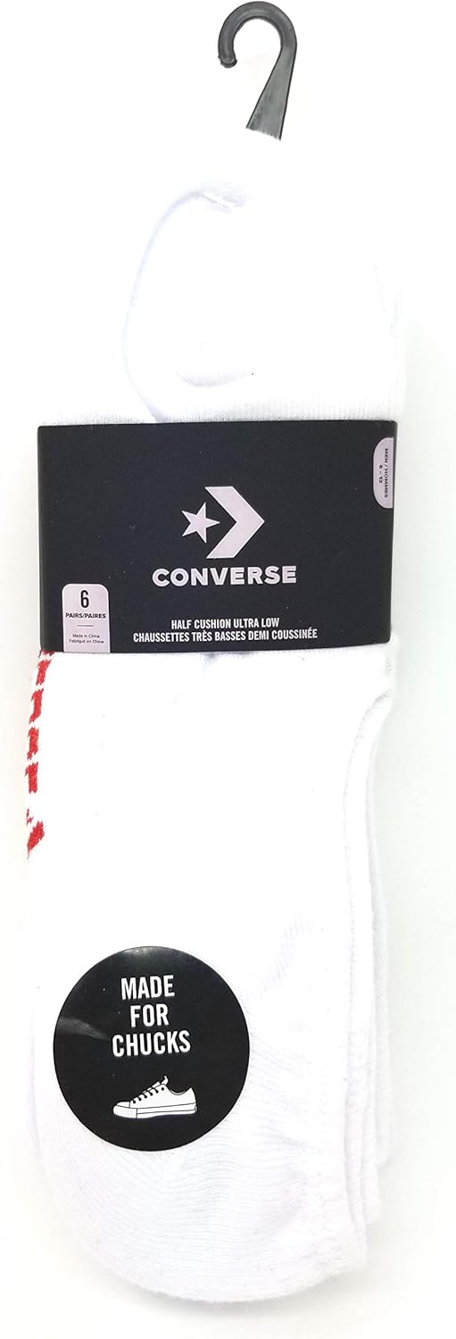 converse half cushion ultra low socks