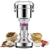 OKF Grain Mills 150g Electric Stainless Steel Grain Grinder Mill 110V Cereals Corn Herb Spice Flour Mill Commercial…
