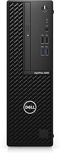 Dell OptiPlex 3080 Business Desktop Computer, Intel Core i3-10100 Processor, 4GB RAM, 500GB 7200rpm SATA HDD, Windows 10 Pro 64bit, Small Form Factor