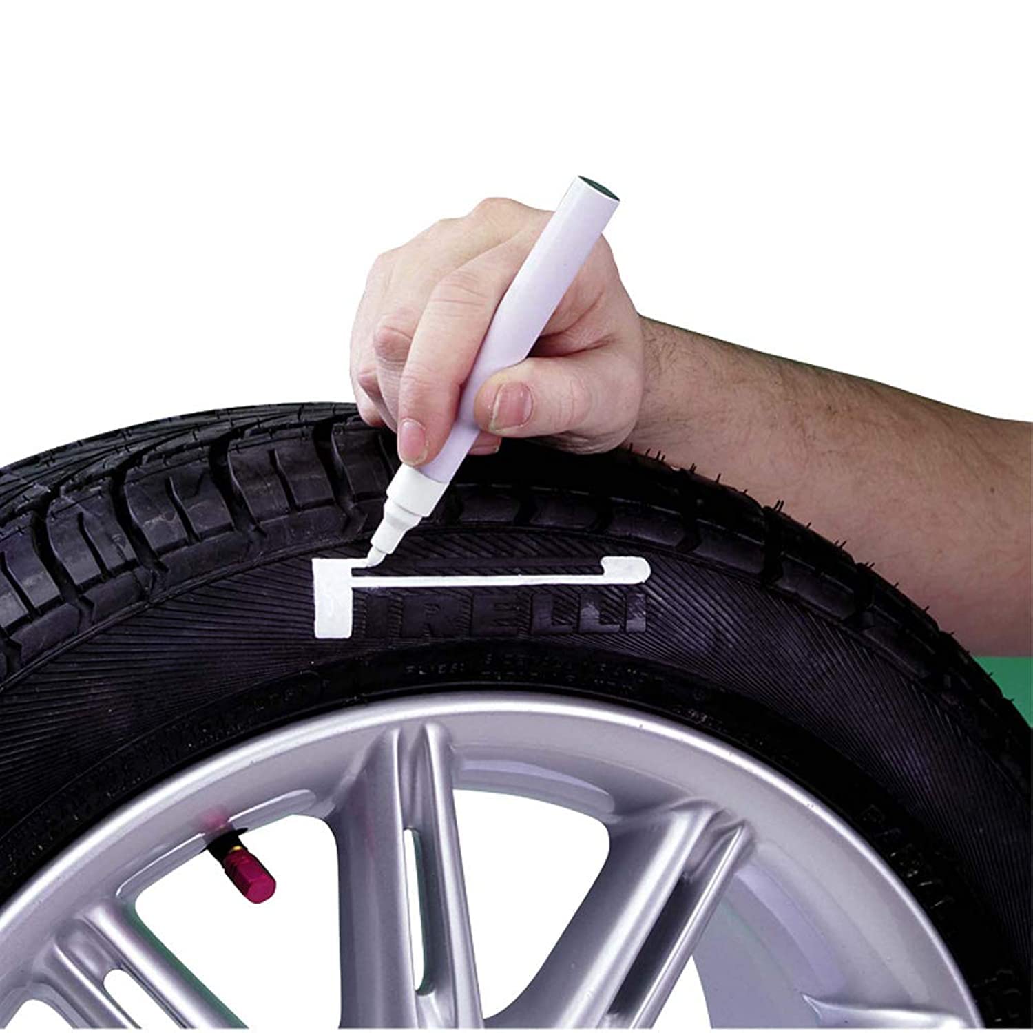 AutoStyle Tyre Marker pen - White