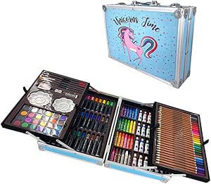 Maletín para colorear de 200 piezas para niños con ceras ...