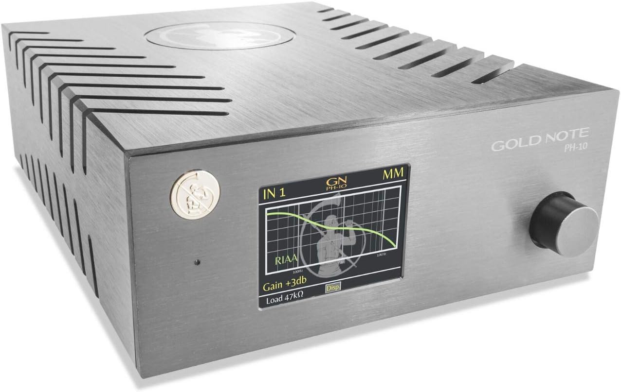 Gold Note PH-10 Phonostage/Phono Preamplifier (Black)