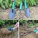 Gternity Gardening Tools Set 10 Pieces Primary Garden Tools, Ergonomic Non Slip Handle Including Shovel Sprayer Rake Weeder Trowel, Garden Hand Tools, Ideal for Soft Soil Workthumb 2