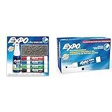 EXPO Low Odor Dry Erase Marker Starter Set, Chisel
