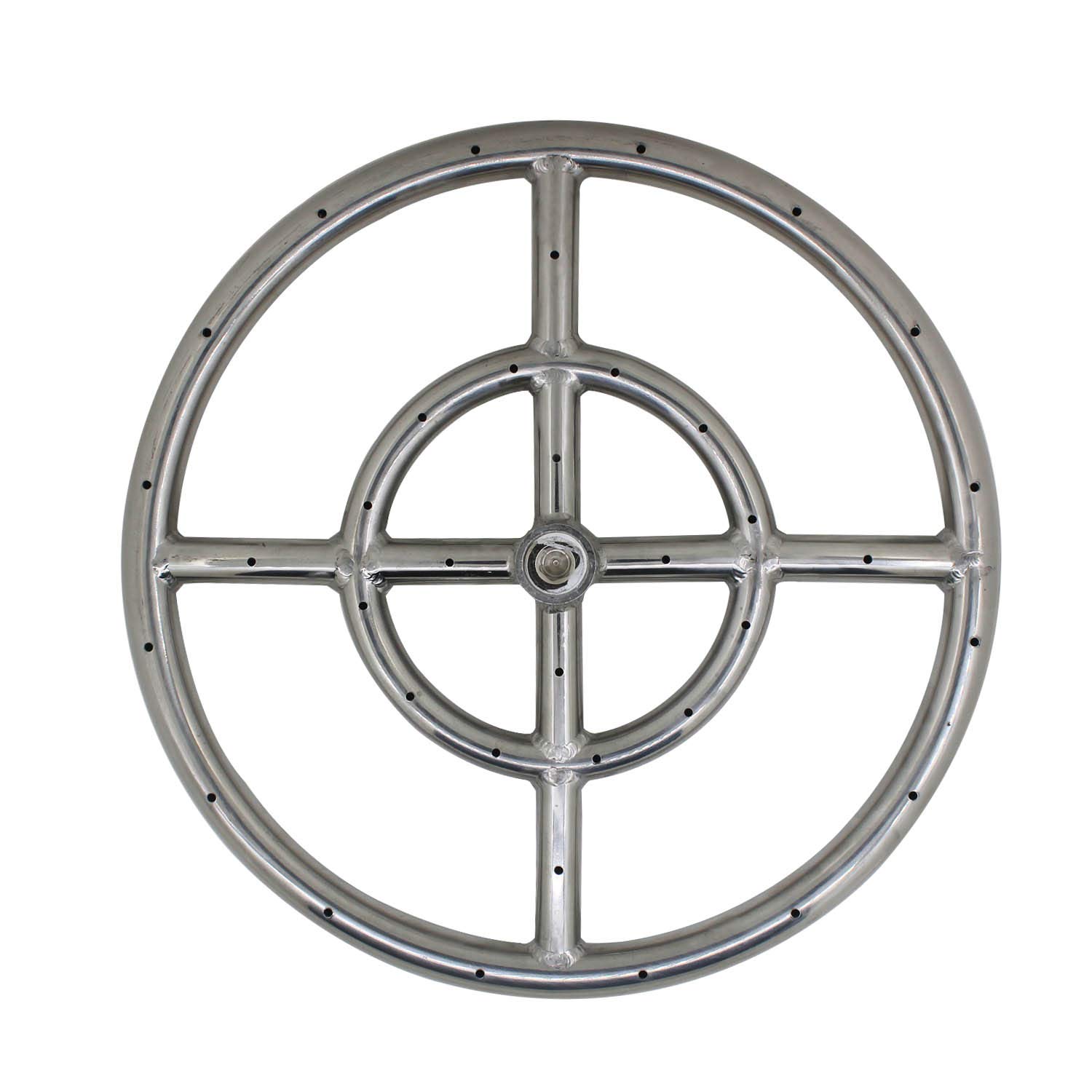 Gas burner ring fire pit Φ306mm stainless steel gas tube bbq propane camping for stove table fire pit barbecue grill garden