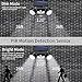 TEQStone Solar Motion Sensor Light Outdoor Security Lights Dusk-to-Dawn, Rotatable Dual Head, Wireless IP65 Waterproof, LED Wall Light for Patio, Garage and Garden