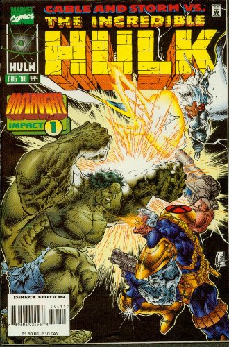 The Incredible Hulk #444 Cable Vision by (Comic)