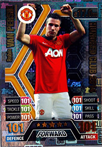 Topps Match Attax 16/17 > Robin Van Persie Manchester United 100 Club Legend > #463