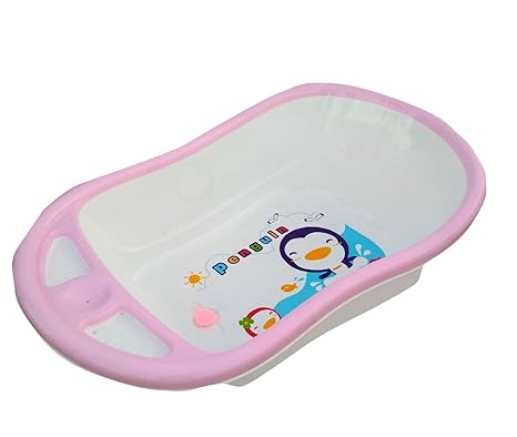 baby bath tub with water outlet