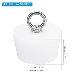 MECCANIXITY Silicone Rubber Tapered Plug 53 to 65mm