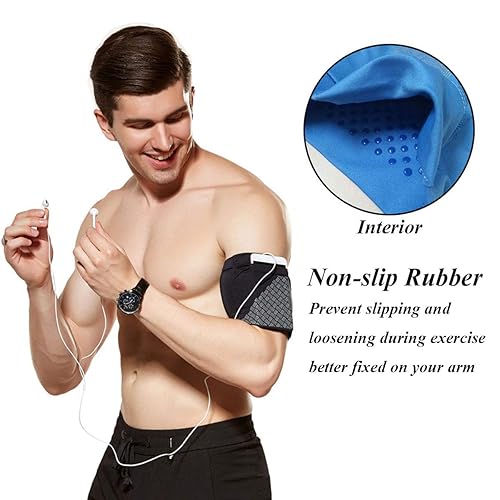 Sports Running Armband, Cell Phone Armband Exercise Arm Holder for Running,  All Purpose Sport Bag Fitness Gym