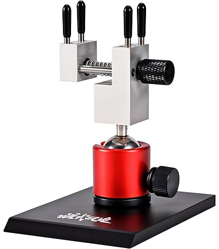 ANSAI Tabletop Vise Mini Vice Spherical Rotating Metal Base for