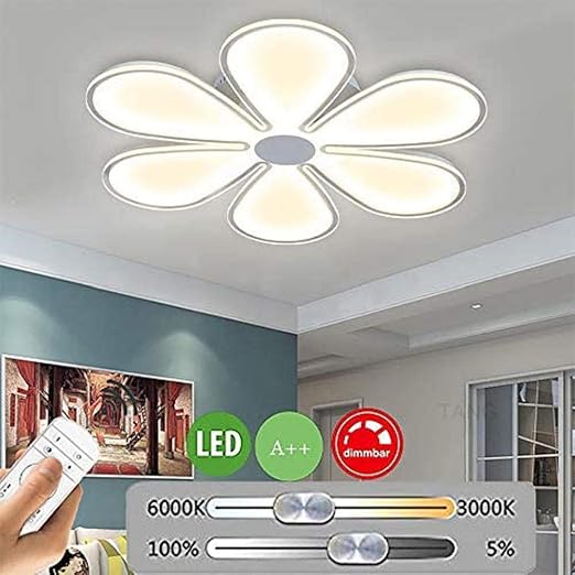 Amazon シーリングランプ創造的な子供の丸い照明寝室のランプをモデリングレストランのアクリル調光ledシーリングランプのリビングルームランプを Zzook シーリングライト